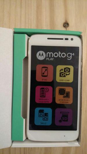 Vendo Moto G4 Play Dual Sim Nuevo
