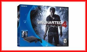 Consola Sony Ps4 Play Station 4 Slim Uncharted + Tomb Raider