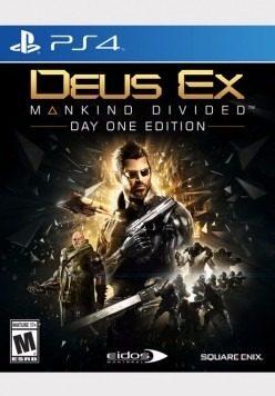 Deus Ex Mankind Ps4 Edicion Dia Uno Delivery / Envios