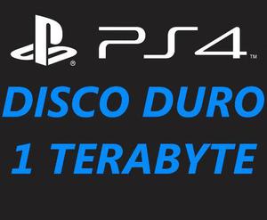 Disco Duro 1 Terabyte Para Ps4 Envio + Instalacion Peru 1tb
