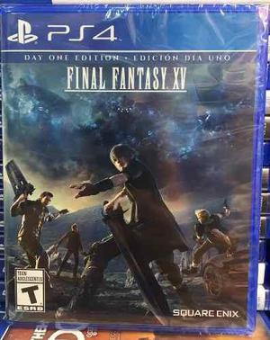 Final Fantasy Xv Day One Edition Ps4 Ya Envios -delivery