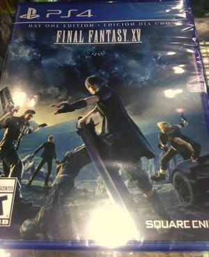 Final Fantasy Xv Day One Edition Sellado Ps4 Stock Oficial