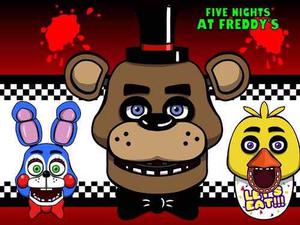 Kit Imprimible Candy Bar Five Nights At Freddy Cumples Y Mas