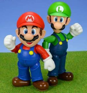 Luigi - Mario Bros Sh Figuarts Set A + B + C - Set Completo