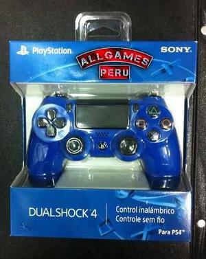 Mando Control Dualshock 4 Azul - Ps4 Original Sellado!!!