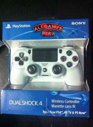 Mando Control Dualshock 4 Blanco - Ps4 Original !sellado!
