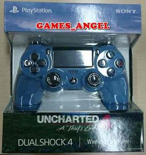 Mando Ps4 Dualshock Uncharted/camuflado/rojo/azul/negro
