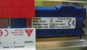 Memoria Kingston HyperX FURY 8GB MHz DDR3