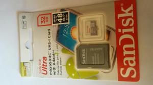 Micro Sd Sandisk 32 Gb Clase 10