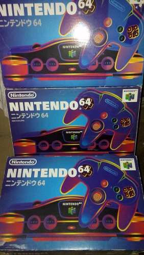 Nintendo 64 Japonesa En Caja