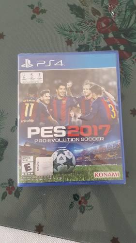 Pro Evolution Soccer 2017 - Pes 2017 - Ps4 Nuevo Y Sellado