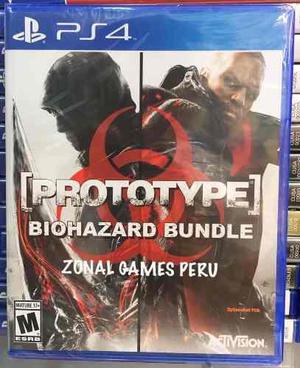 Prototype Biohazard Bundle Para Ps4 Ya Disponible-delibery