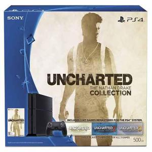 Ps4 Consola Playstation 4 Slim 500gb Uncharted 4 Sellado