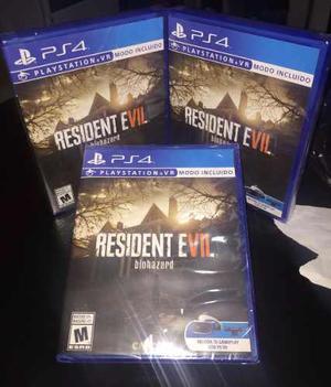 Resident Evil 7 Biohazard Ps4 Disponible Delivery!!