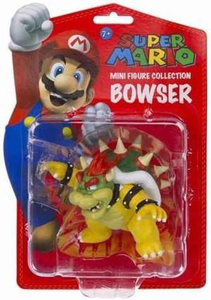 Super Mario Bros. Muñeco De Bowser. Nuevo. Sellado. 9cm Ap