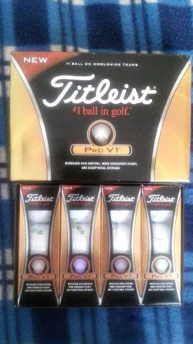 Titleist Caja De 12 Pelotas De Golf Pro V1