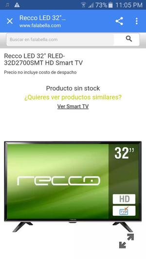 Tv Recco Smart 32 Nuevo