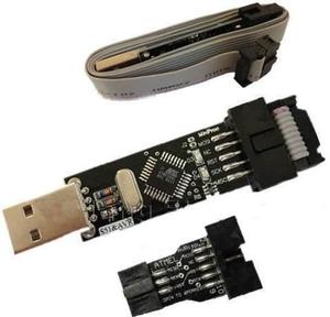 Usbasp Usbisp Avr Programmer Usb+10 Pin Convert To 6pin