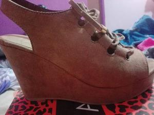 Zapatos Mujer Taco Gamuza (%)
