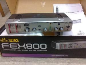 Behringer Minifex Fex800 Estéreo Multi-procesador De