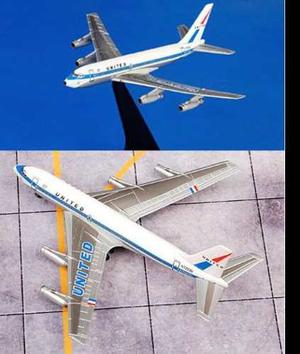 Boeing 720b United Airlines Avión Modelismo