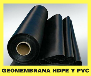 GEOMEMBRANA HDPE Y PVC