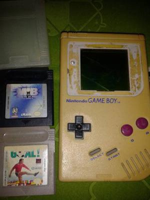 Gameboy Clasico Original Nintendo  Juegos Goal Y Mib