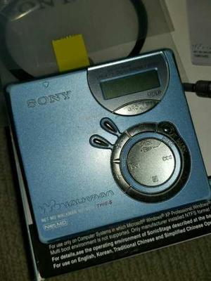 Net Md Walkman Minidisc Sony Mz-n510