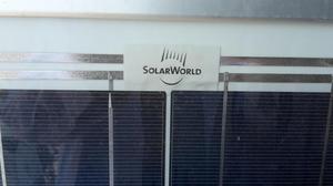 Panel solar de 1,34 x 0,66 m