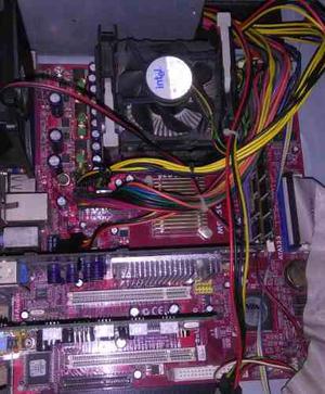 Placa Pentium4 + Procesador +memoria+tarjeta De Sonido