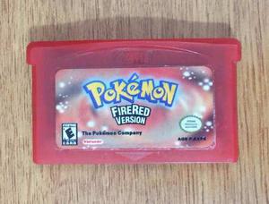 Pokemon Rojo Fuego/fire Red (us) - Gameboy Gba