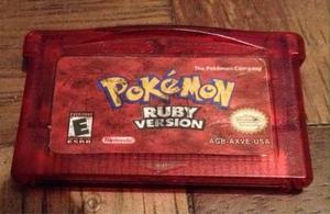 Pokemon Rubi Original Nintendo Game Boy Advance Juegos Gba
