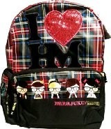 Harajuku Mochila Escolar Modelo Mini Girls School Backpack