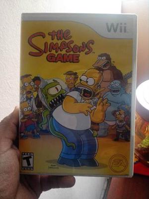 Juego Nintendo Wii Los Simpson