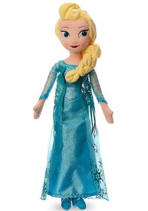 Peluche Disney Princesas Frozen Elsa. Original Disney. 55 Cm
