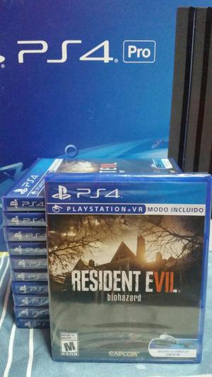 Resident Evil 7 Ps4 Nuevo Sellado
