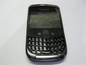 Carcasa Completa Blackberry Curve  - Color Negro
