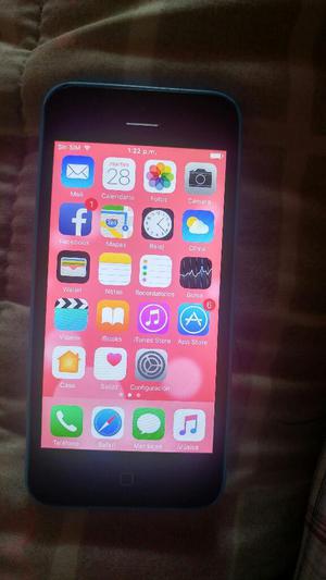 Iphone5c Solo Equipo Celeste