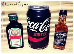 Jagermeister + Coca Cola Zero + Jack Daniels