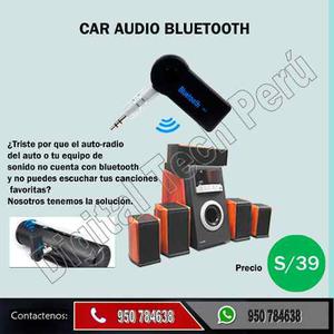 Receptor De Audio (bluetooth) Para Autos Y Equipo De Sonido