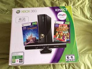 Xbox 360 Con Kinect, Dos Mandos Y 8 Juegos