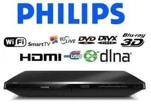 Bluray 3d Smartv Wifi Fullhd Philips Bdp Con Acc.
