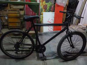 Remato Bicicleta Hombre Aro 26 De Aluminio Con Cambios Negra