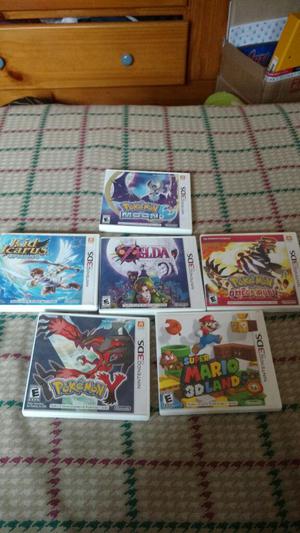 Vendo Juegos de 3ds