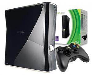 Vendo Xbox 360 Slim Negro de 4GB