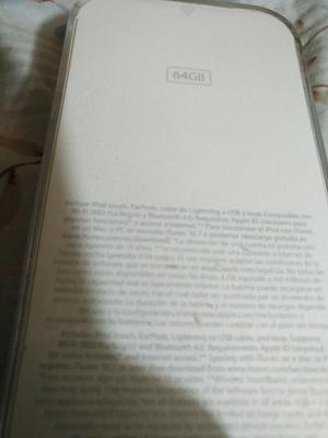 iPod 5 G Ojo de 64 Gb