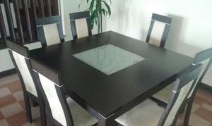 mesa de comedor 6 sillas vendo por mudanza