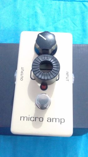 Mxr Micro Amp Boost / Gain Guitar - Pedal De Efecto Guitarra