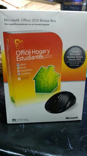 Officce  Para 3 Usuarios + Mouse Microsoft 