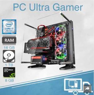 Pc Ultra Gamer I7 7th Gen Nvidia Gtx  Antryx 650w